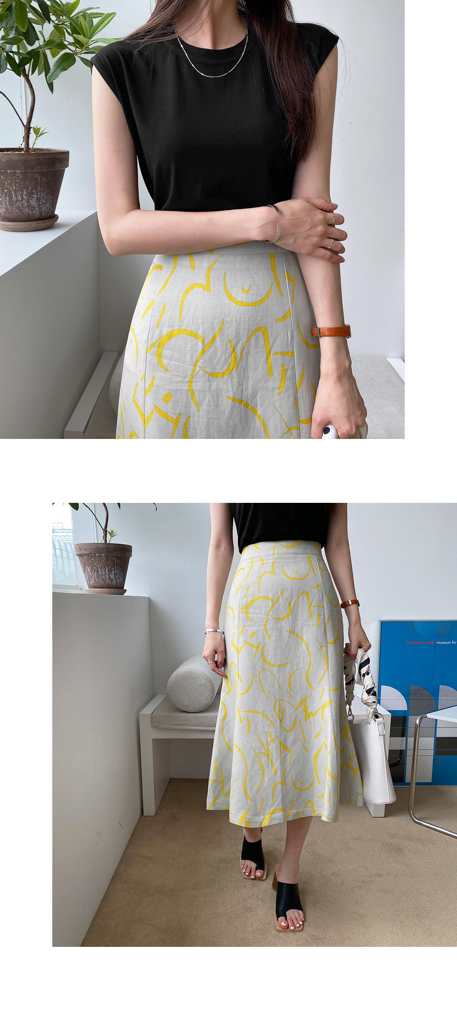 スリットフレンチスリーブTシャツ・全6色 | DHOLIC PLUS | 詳細画像9