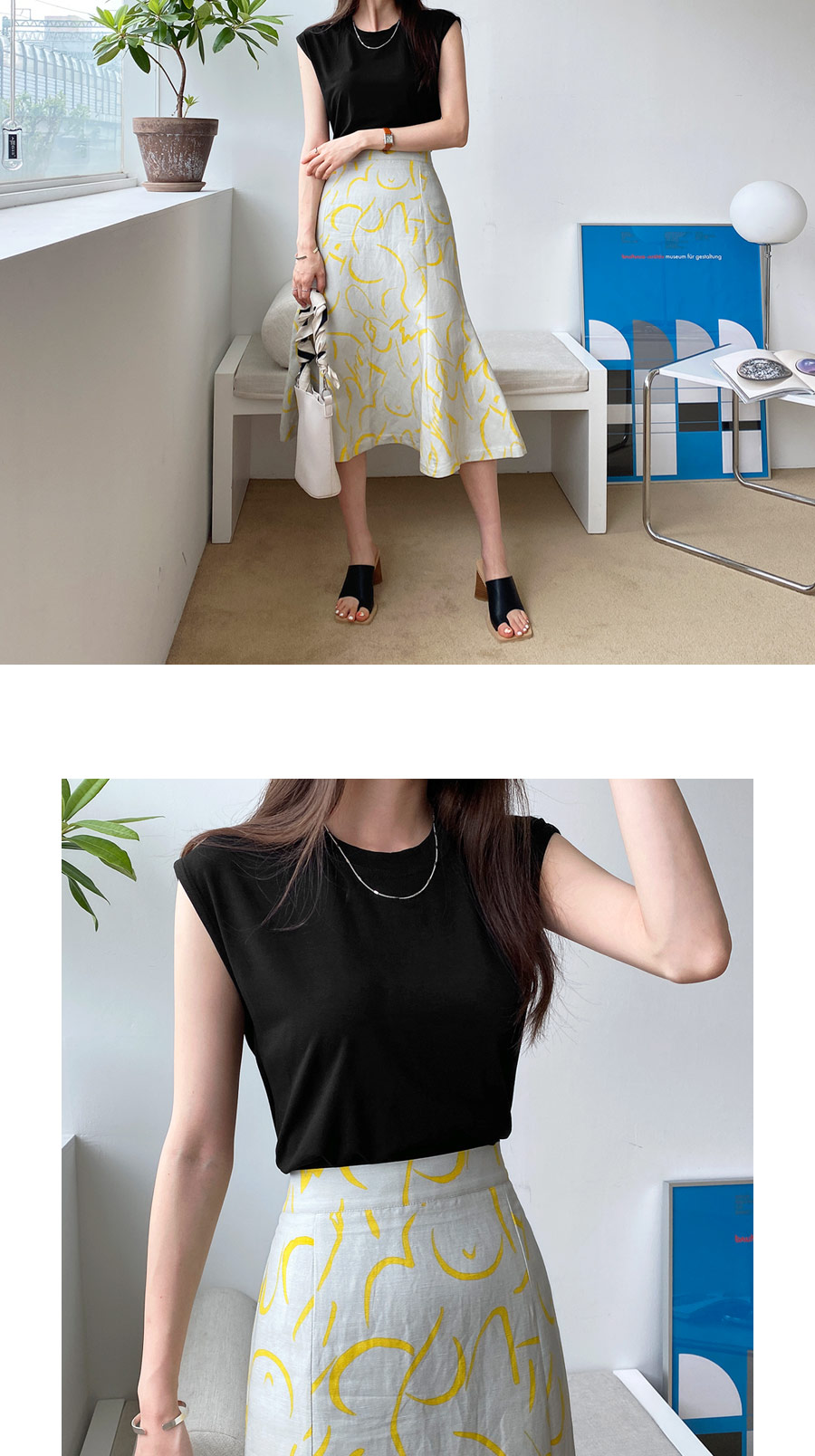 スリットフレンチスリーブTシャツ・全6色 | DHOLIC PLUS | 詳細画像10