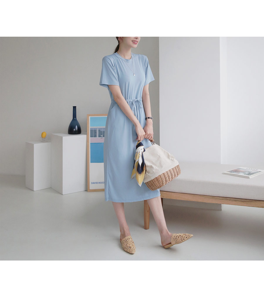 ドロストワンピース・全3色 | DHOLIC PLUS | 詳細画像2