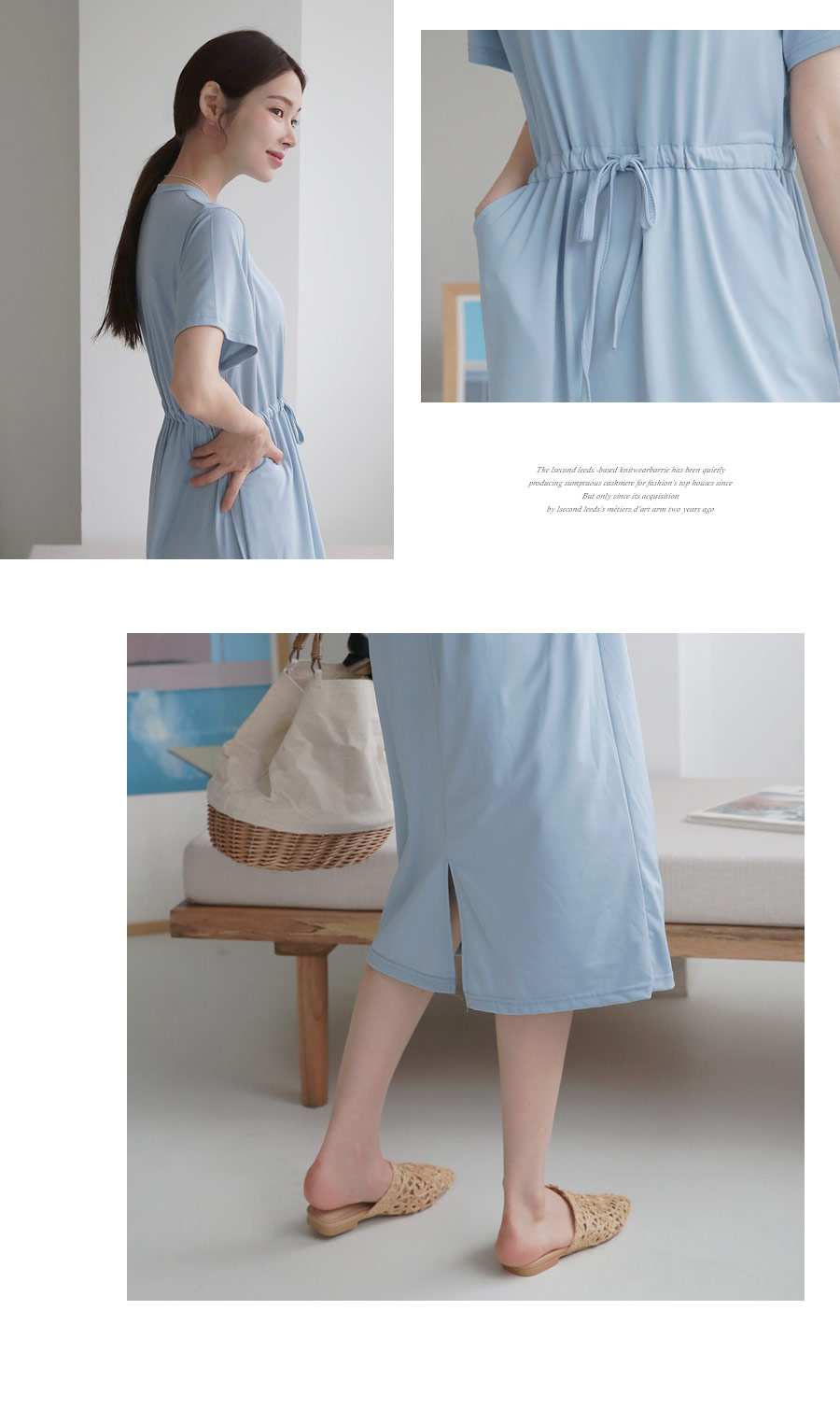 ドロストワンピース・全3色 | DHOLIC PLUS | 詳細画像7