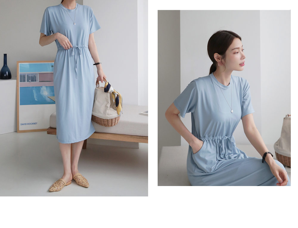 ドロストワンピース・全3色 | DHOLIC PLUS | 詳細画像9