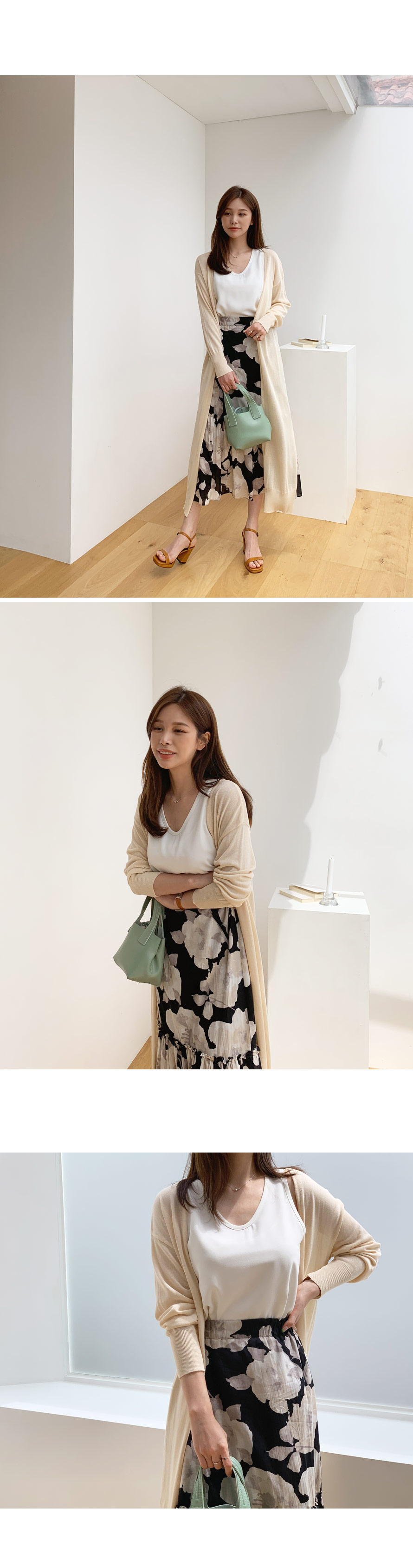 フリルフローラルスカート・全2色 | DHOLIC PLUS | 詳細画像12