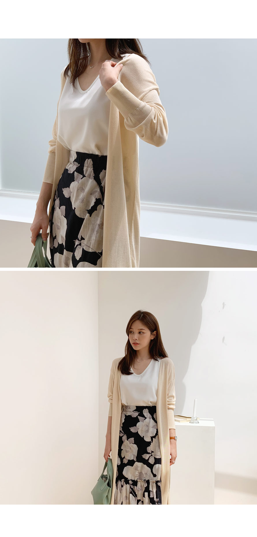 フリルフローラルスカート・全2色 | DHOLIC PLUS | 詳細画像15