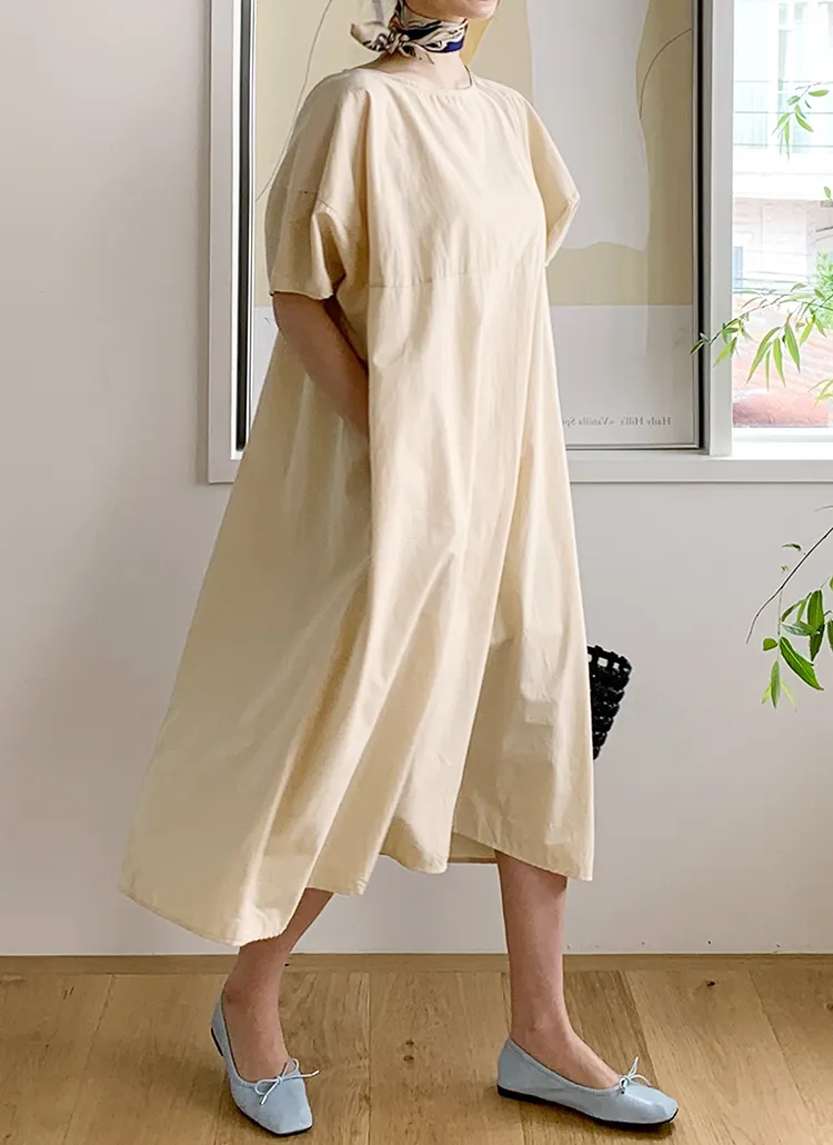 コットンルーズワンピース・全2色 | DHOLIC PLUS | 詳細画像1