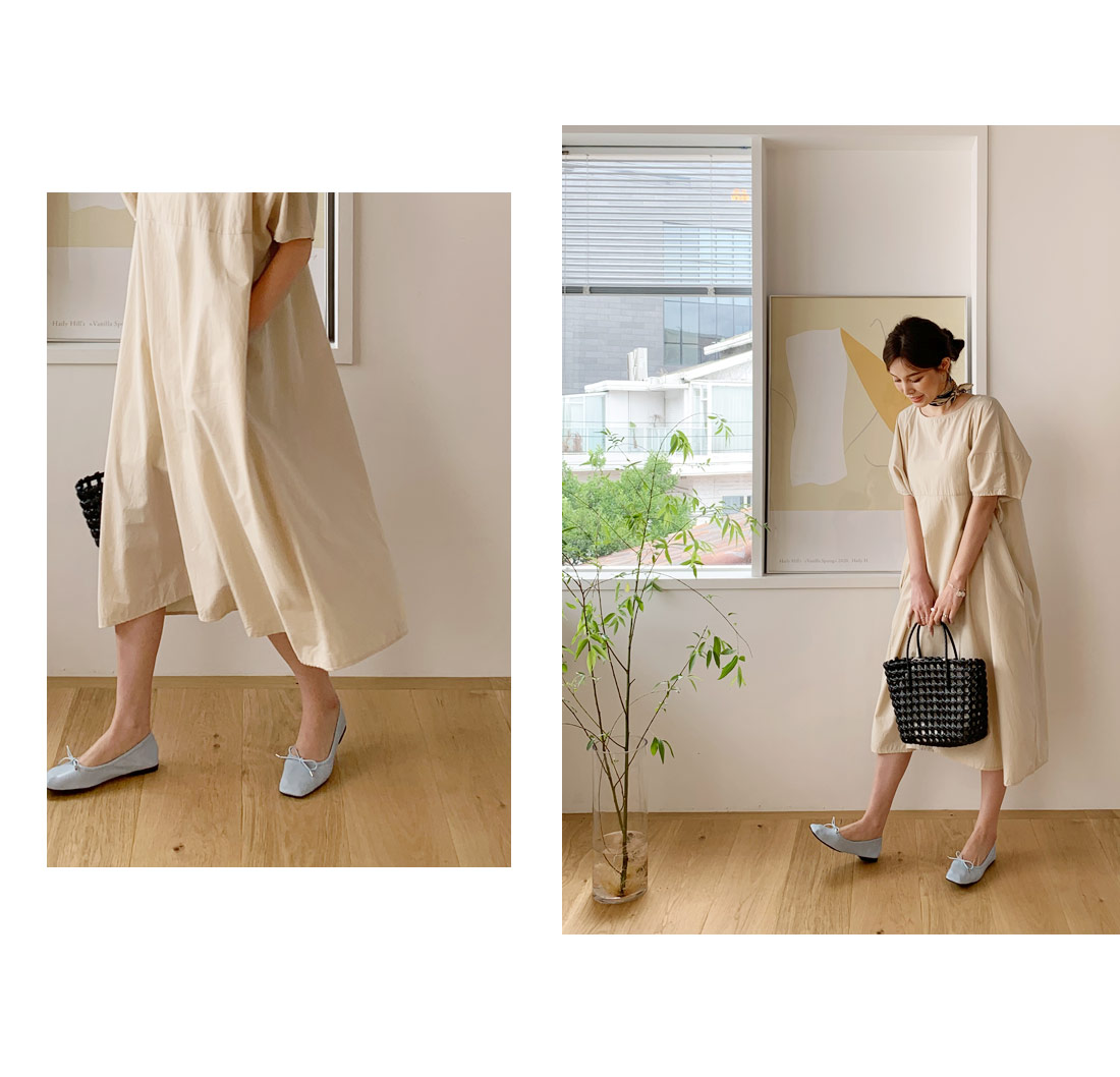 コットンルーズワンピース・全2色 | DHOLIC PLUS | 詳細画像3