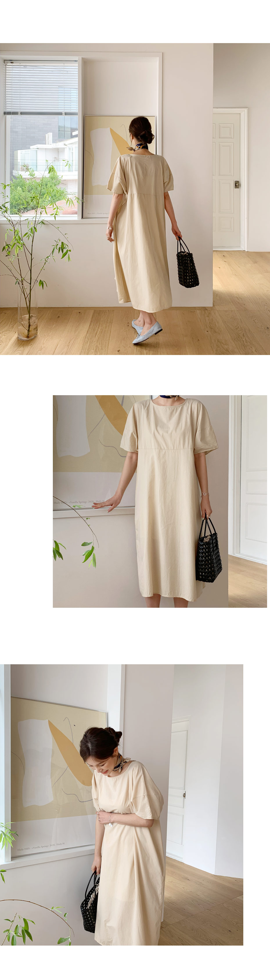 コットンルーズワンピース・全2色 | DHOLIC PLUS | 詳細画像6