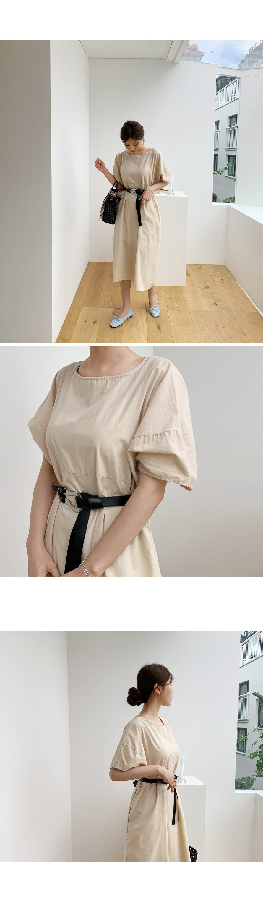 コットンルーズワンピース・全2色 | DHOLIC PLUS | 詳細画像8