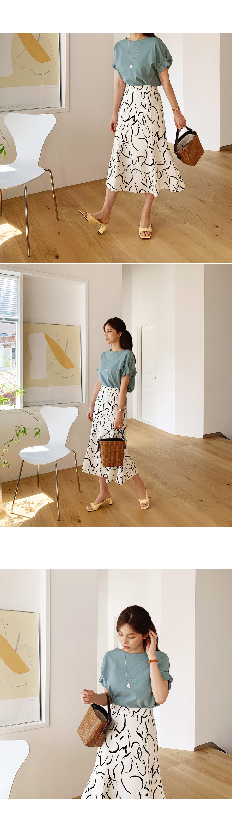 スリーブタックTシャツ・全4色 | DHOLIC PLUS | 詳細画像4