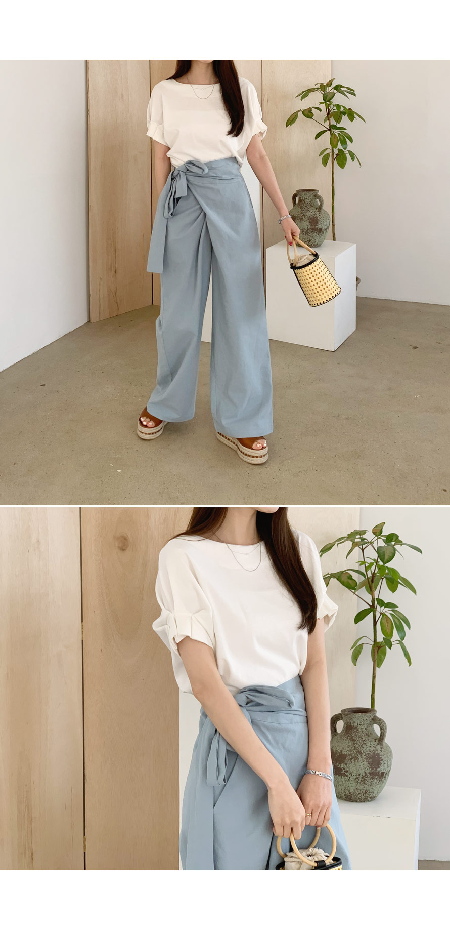 スリーブタックTシャツ・全4色 | DHOLIC PLUS | 詳細画像9