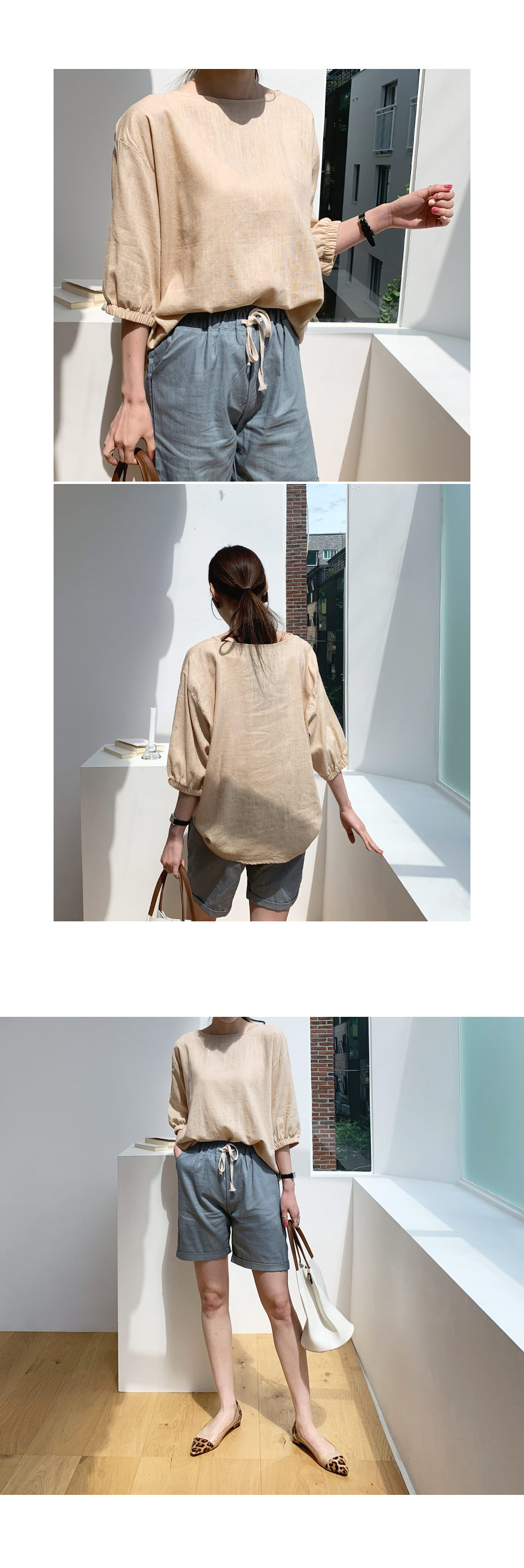 スリーブゴムブラウス・全3色 | DHOLIC PLUS | 詳細画像7