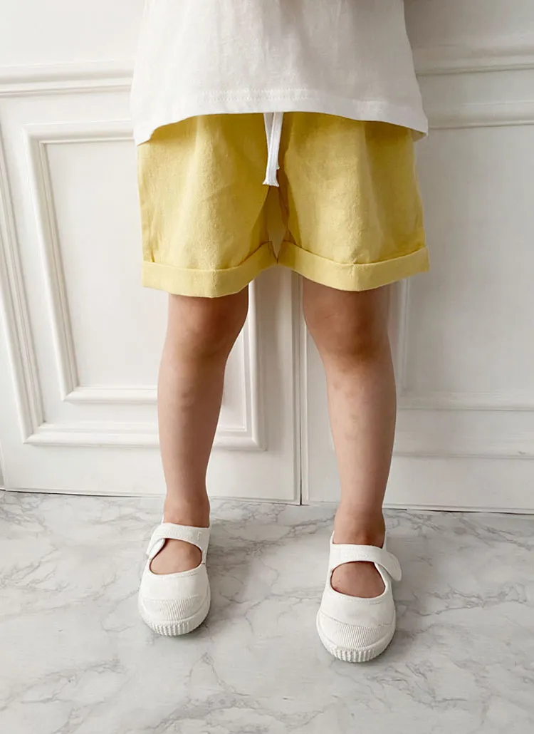 ロールヘムリネン混パンツ | 詳細画像1