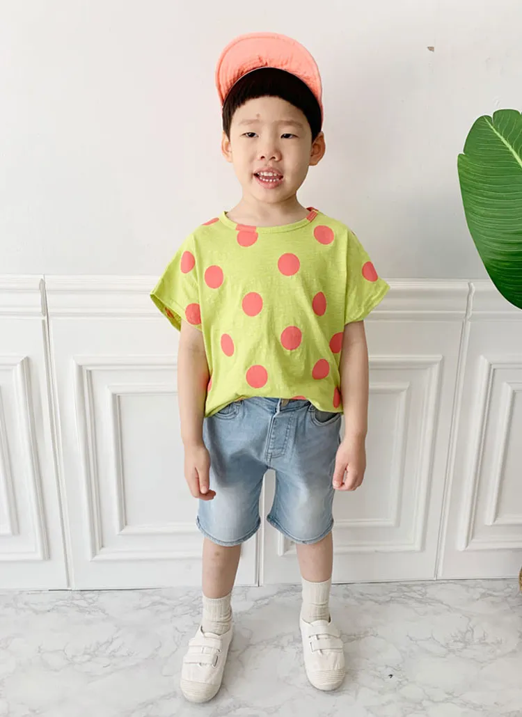 配色ドットTシャツ | 詳細画像1