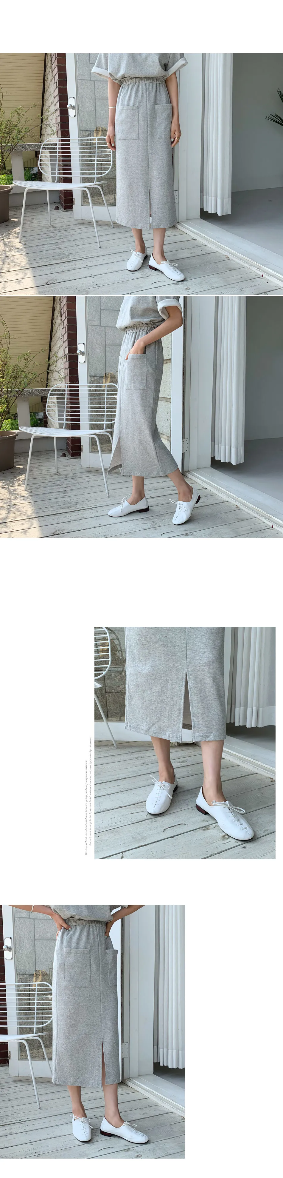 ルーズTシャツ&ポケットスカートSET・全3色 | DHOLIC | 詳細画像3