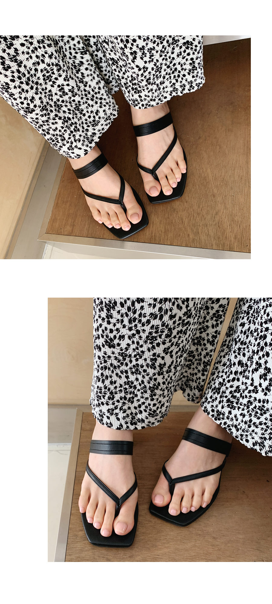 2TYPEフリップフロップサンダル・全3色 | DHOLIC PLUS | 詳細画像7