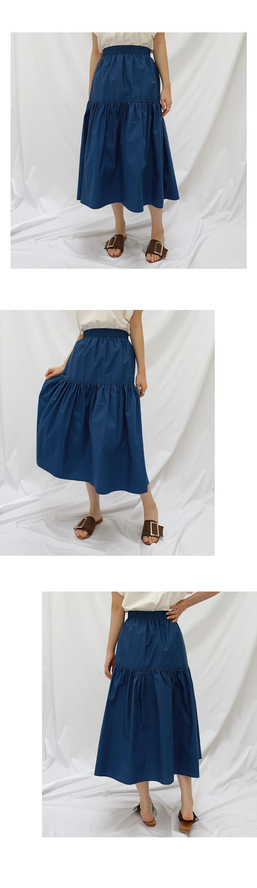 イージーギャザースカート・全3色 | DHOLIC PLUS | 詳細画像2