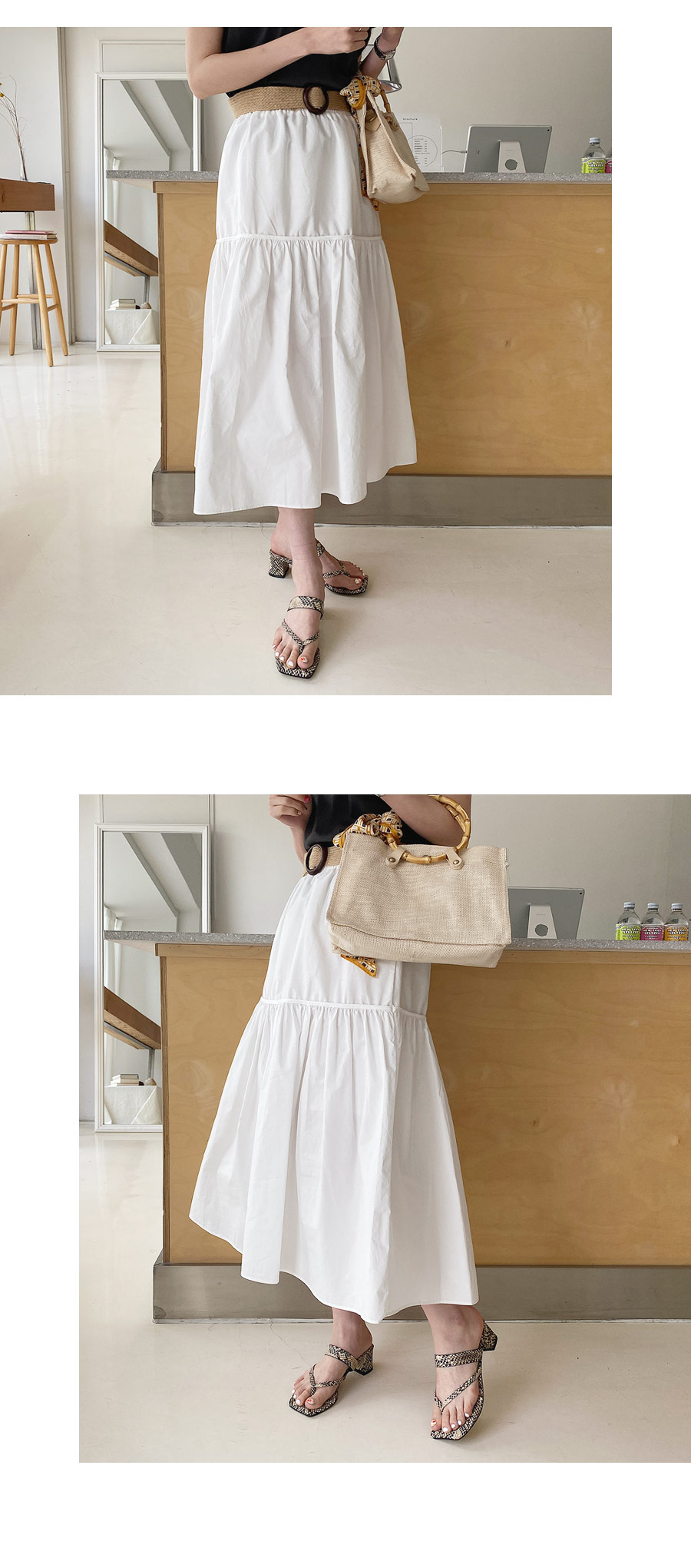 イージーギャザースカート・全3色 | DHOLIC PLUS | 詳細画像7