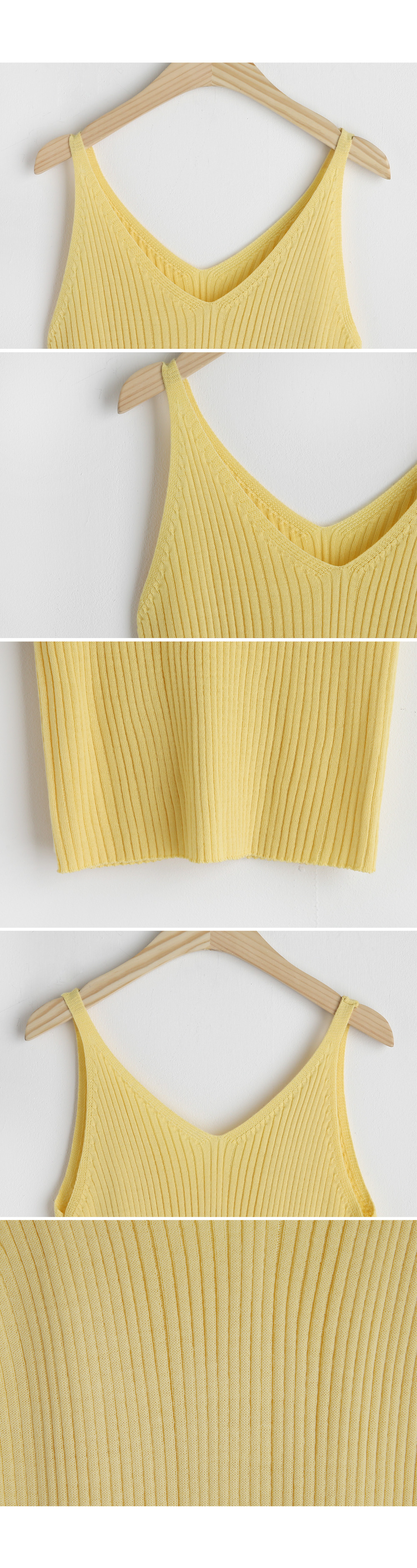 リブニットスリーブレス・全5色 | DHOLIC PLUS | 詳細画像15