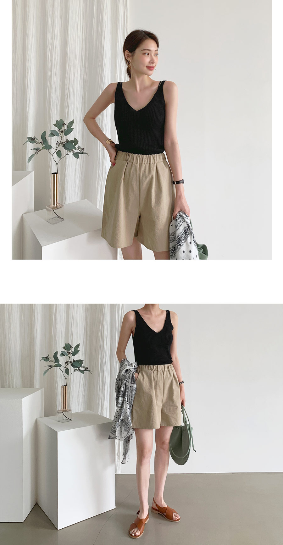 リブニットスリーブレス・全5色 | DHOLIC PLUS | 詳細画像13