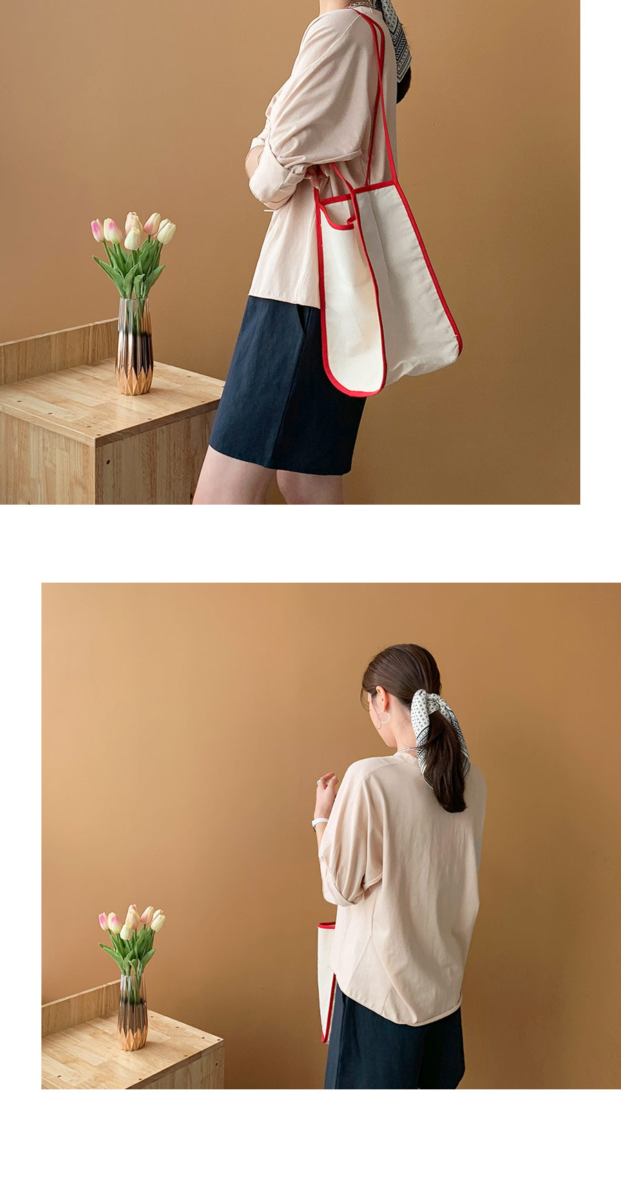 ギャザースリーブTシャツ・全3色 | DHOLIC PLUS | 詳細画像5