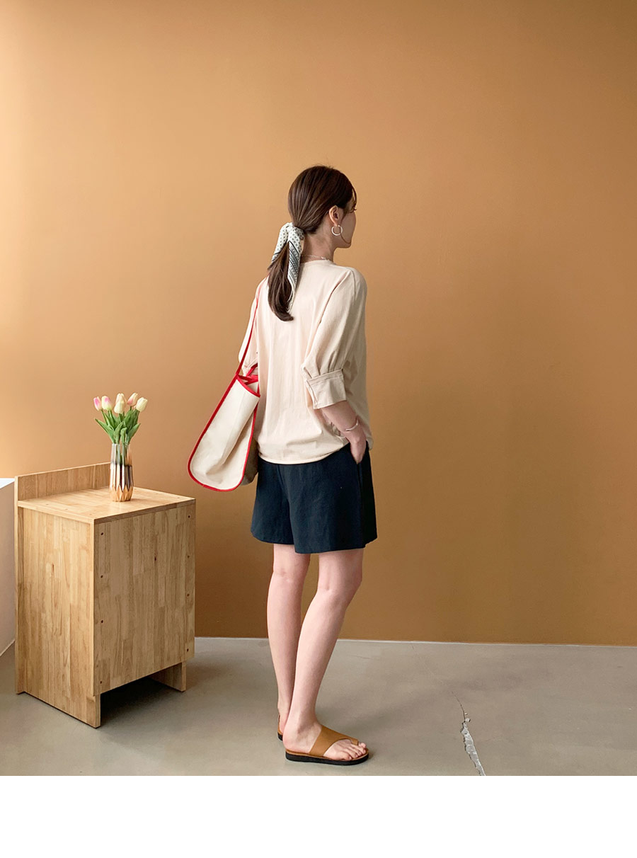 ギャザースリーブTシャツ・全3色 | DHOLIC PLUS | 詳細画像6