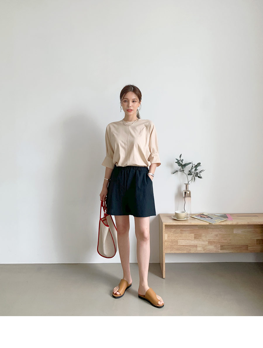 ギャザースリーブTシャツ・全3色 | DHOLIC PLUS | 詳細画像8