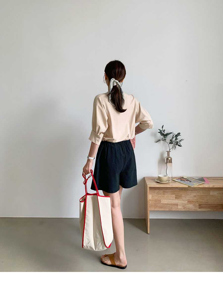 ギャザースリーブTシャツ・全3色 | DHOLIC PLUS | 詳細画像9