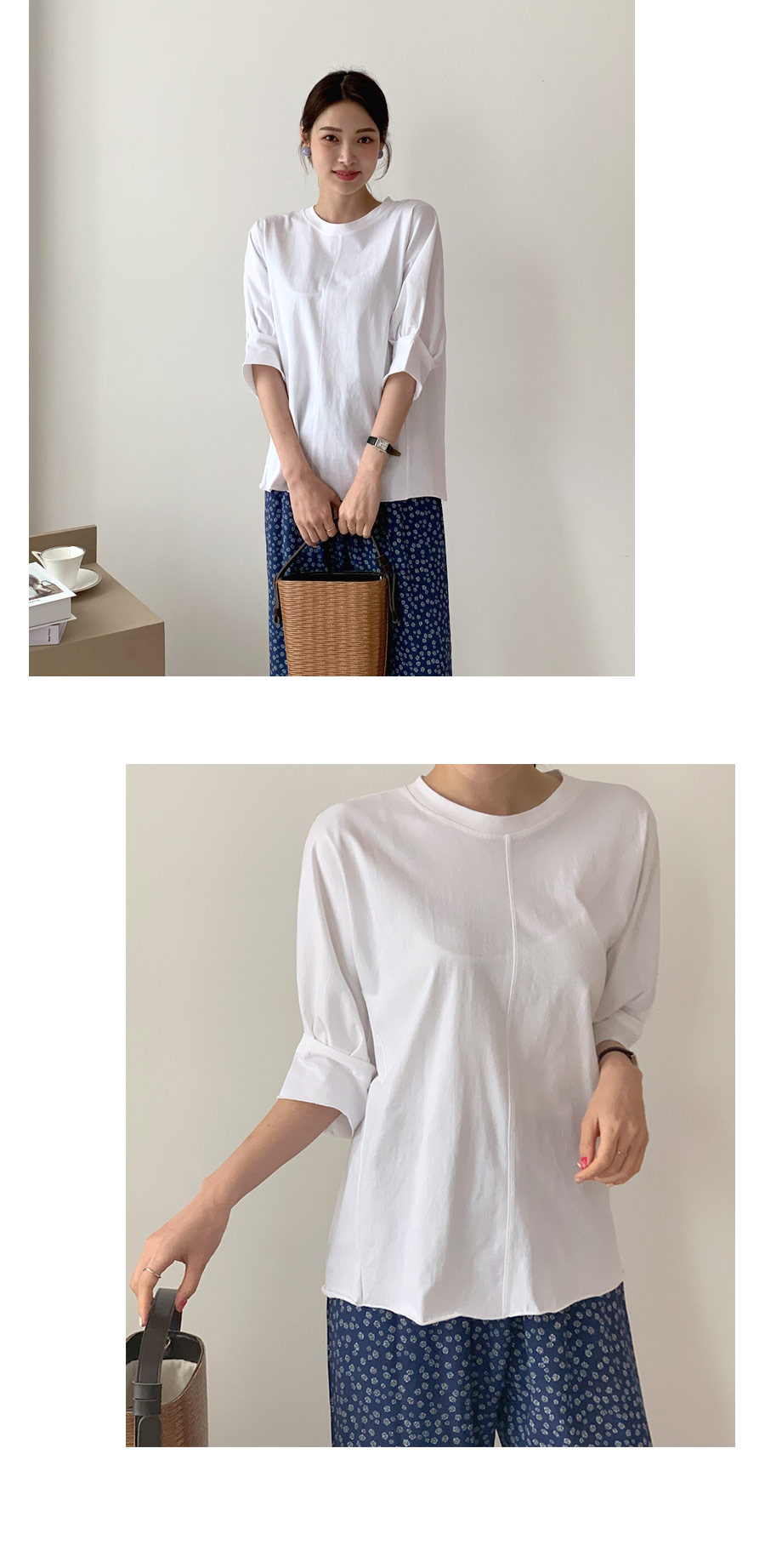 ギャザースリーブTシャツ・全3色 | DHOLIC PLUS | 詳細画像12