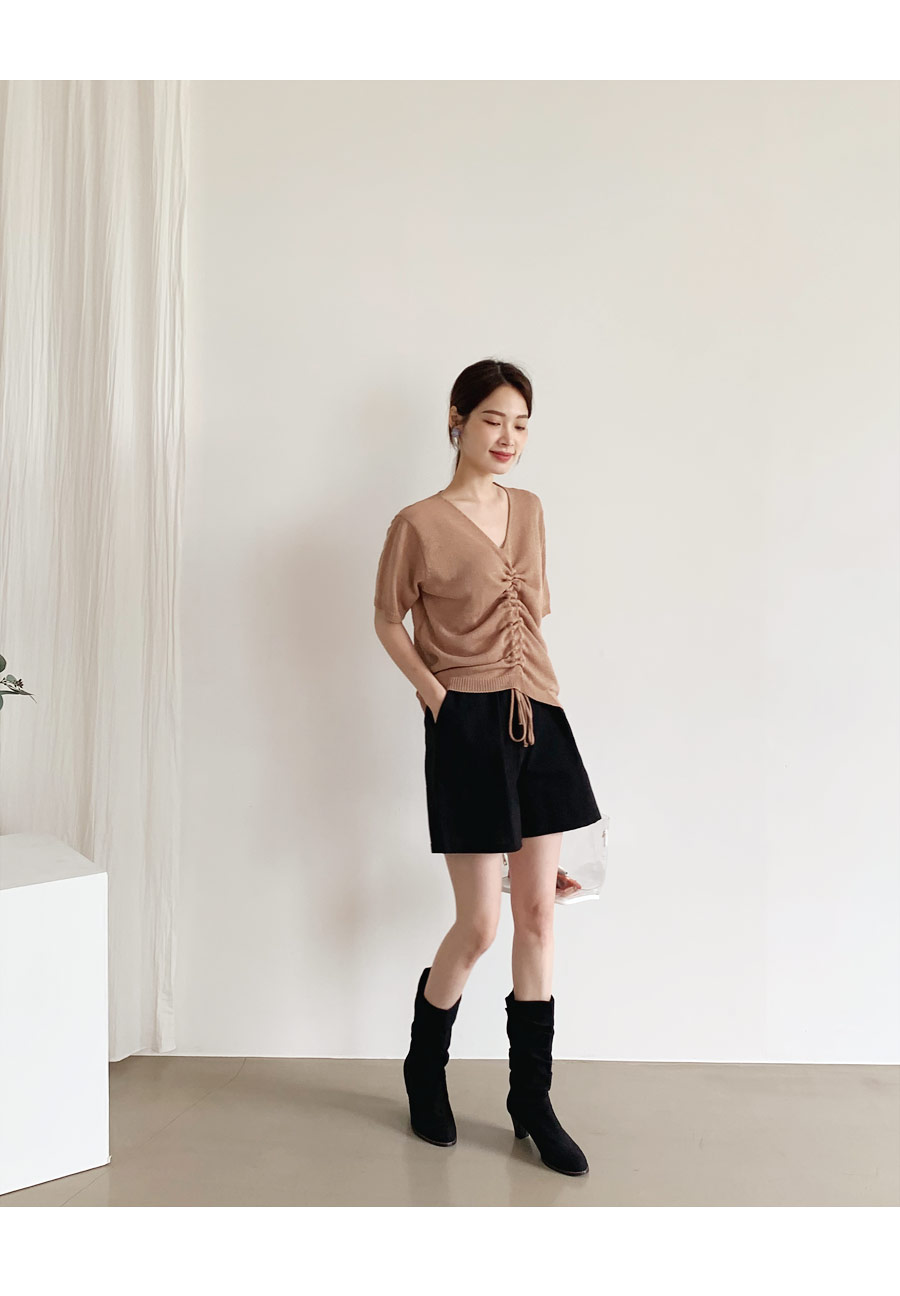 Vネックストリングニット・全4色 | DHOLIC PLUS | 詳細画像6