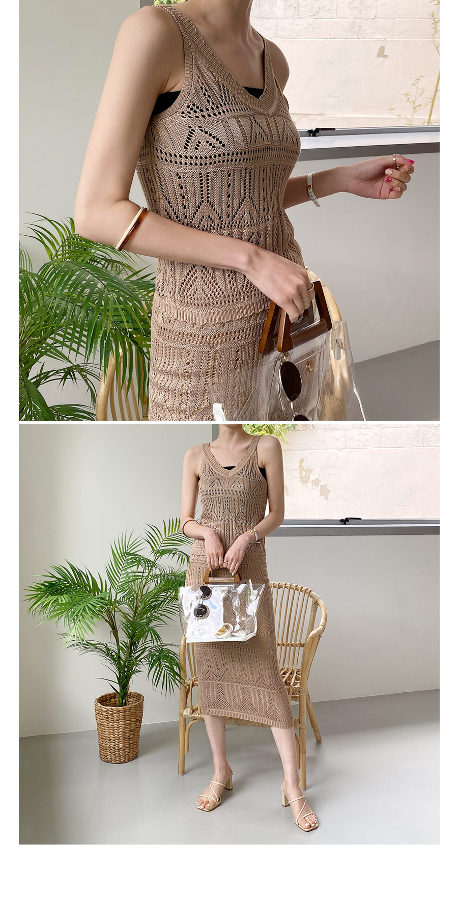 シアースリーブレス&スカートSET・全3色 | DHOLIC PLUS | 詳細画像7