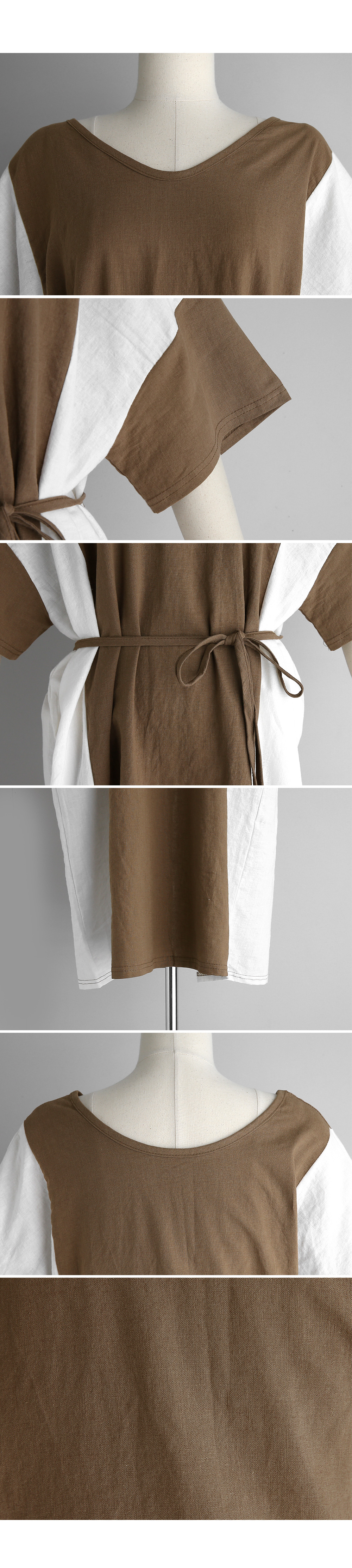 2WAYバイカラーワンピース・全3色 | DHOLIC PLUS | 詳細画像15