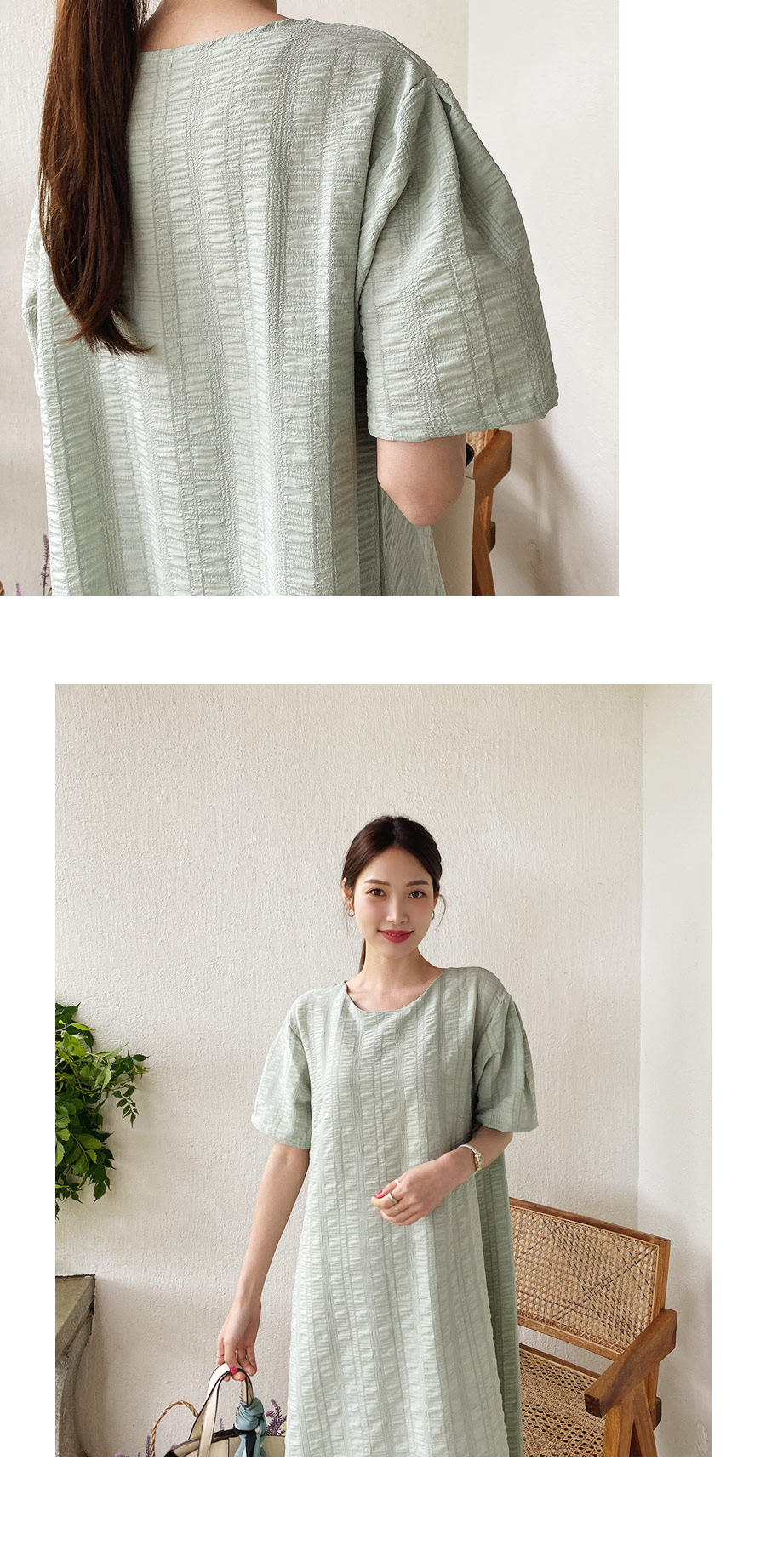 ラウンドAラインワンピース・全3色 | DHOLIC PLUS | 詳細画像12