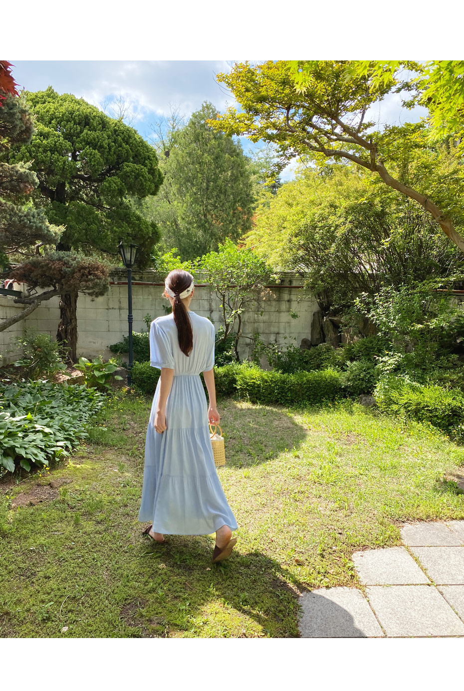 Vネックティアードワンピース・全3色 | DHOLIC PLUS | 詳細画像4