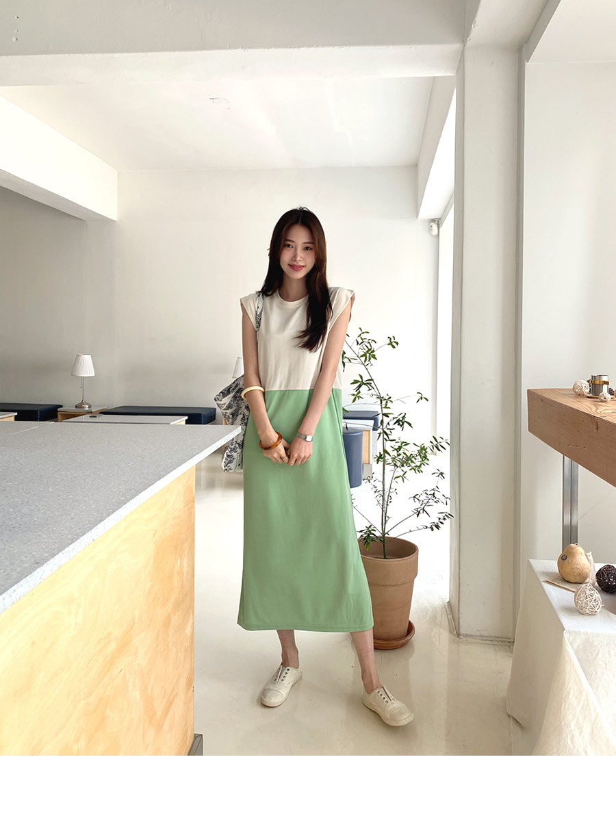 バイカラーワンピース・全2色 | DHOLIC PLUS | 詳細画像11