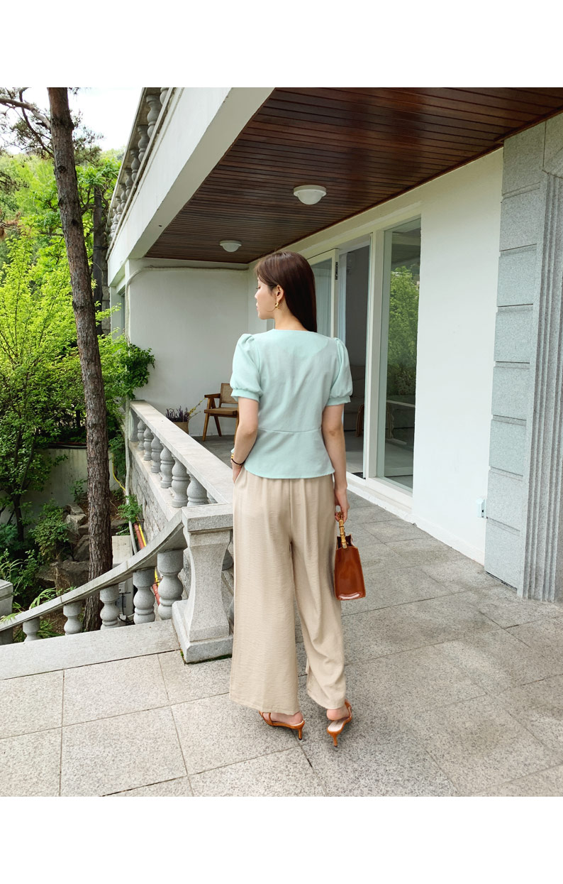 Vネックフレアブラウス・全3色 | DHOLIC PLUS | 詳細画像6