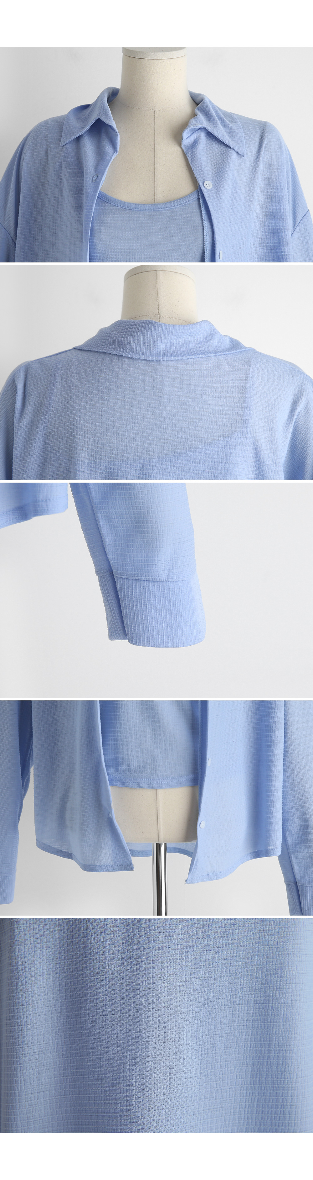 キャミ&シャツSET・全3色 | DHOLIC PLUS | 詳細画像16