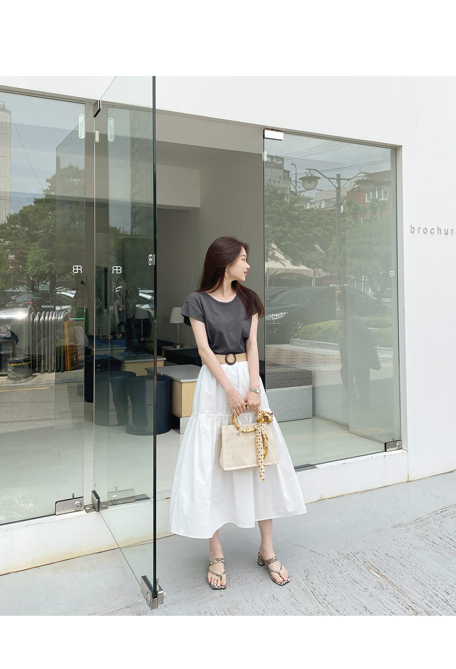 キャップスリーブTシャツ・全3色 | DHOLIC PLUS | 詳細画像2