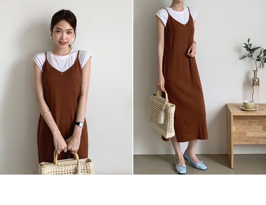 ニットスリーブレスワンピース・全3色 | DHOLIC PLUS | 詳細画像17