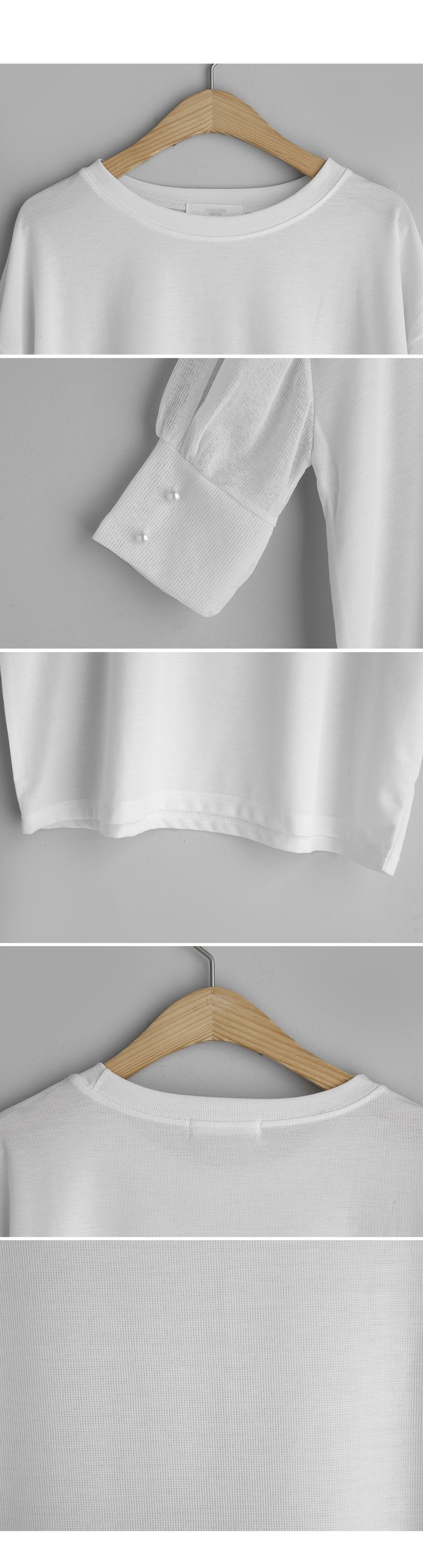 パールシアースリーブTシャツ・全2色 | DHOLIC PLUS | 詳細画像14