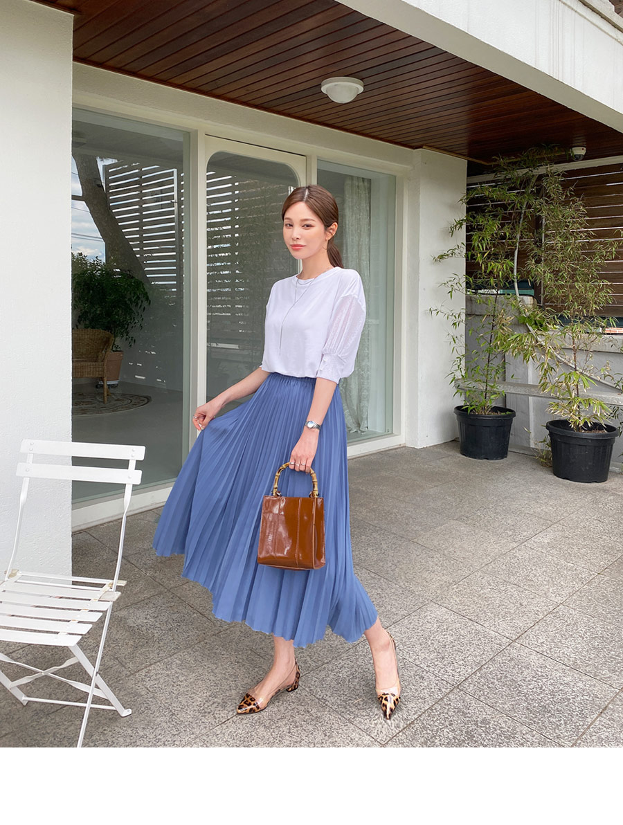 パールシアースリーブTシャツ・全2色 | DHOLIC PLUS | 詳細画像10