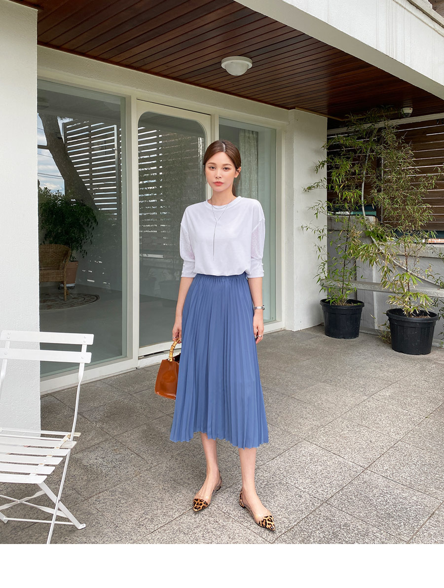 パールシアースリーブTシャツ・全2色 | DHOLIC PLUS | 詳細画像11