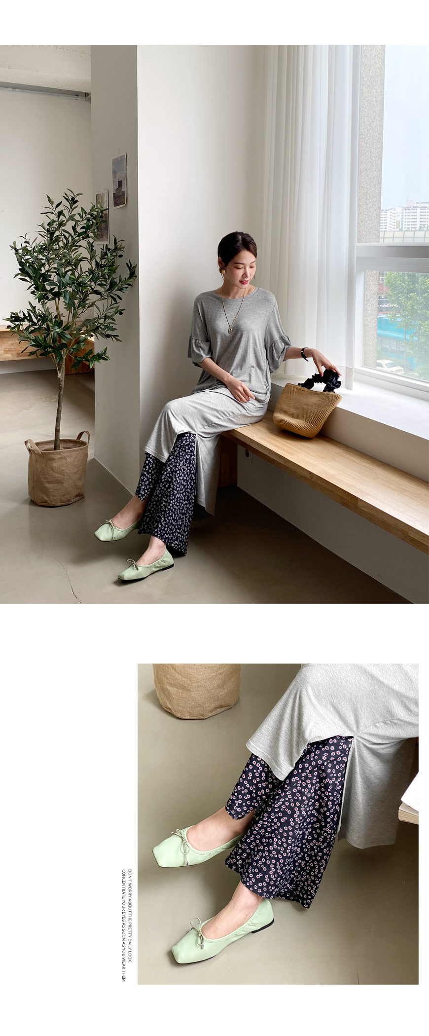 フレアスリーブワンピース・全4色 | DHOLIC PLUS | 詳細画像8