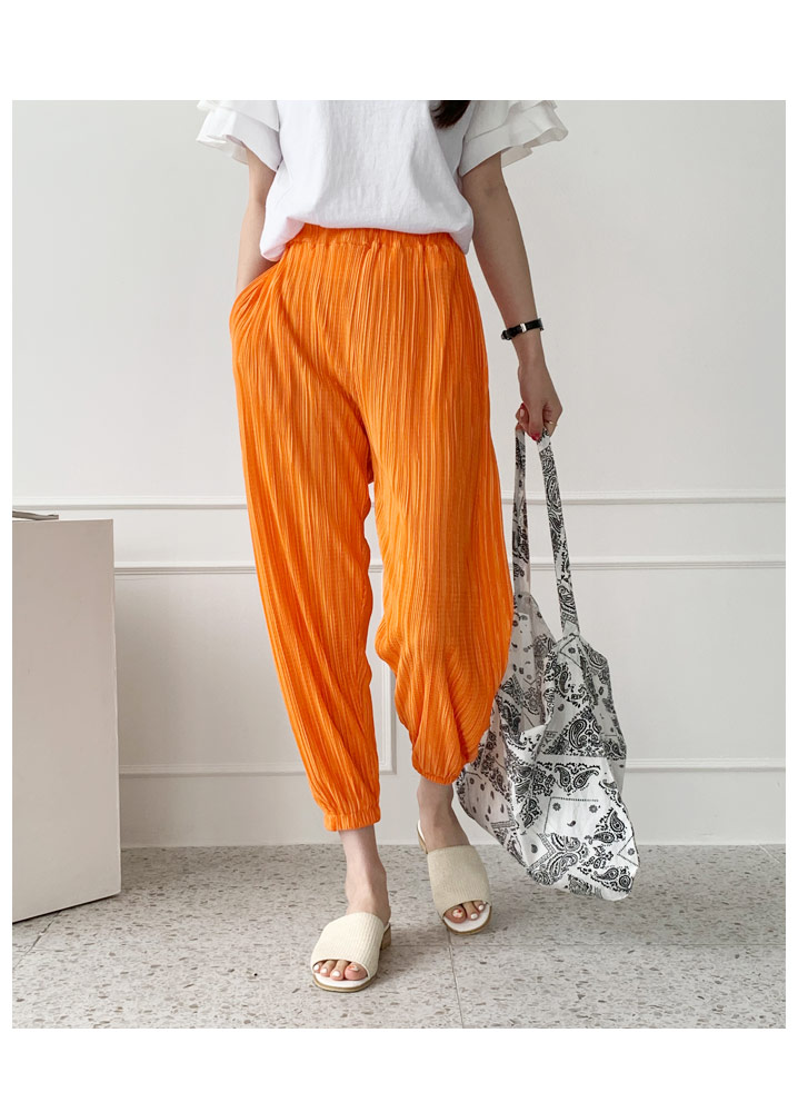 プリーツジョガーパンツ・全5色 | DHOLIC PLUS | 詳細画像2