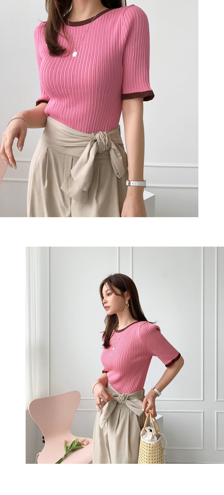 ウエストタイワイドパンツ・全3色 | DHOLIC PLUS | 詳細画像8