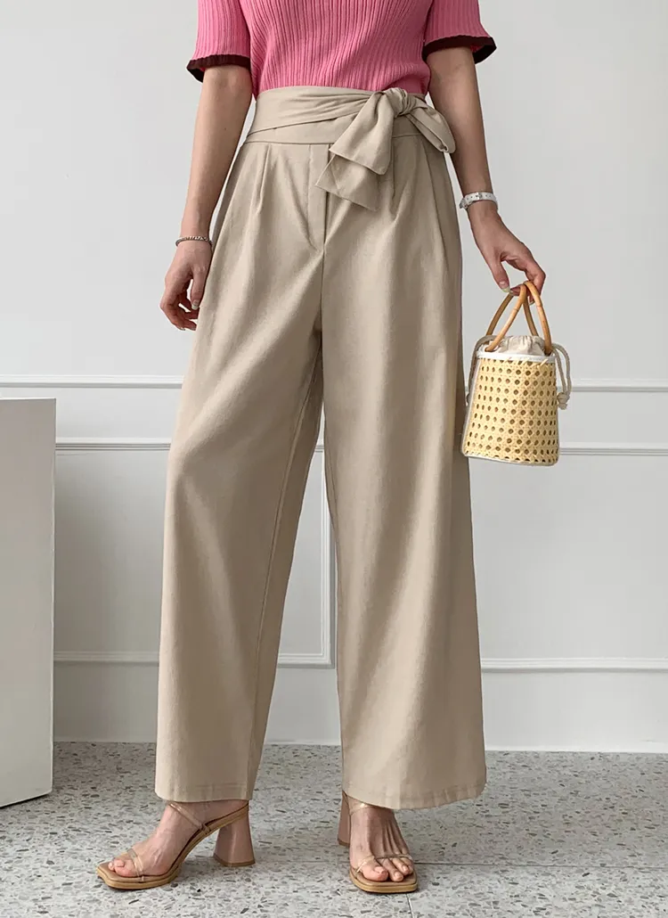 ウエストタイワイドパンツ・全3色 | DHOLIC PLUS | 詳細画像1