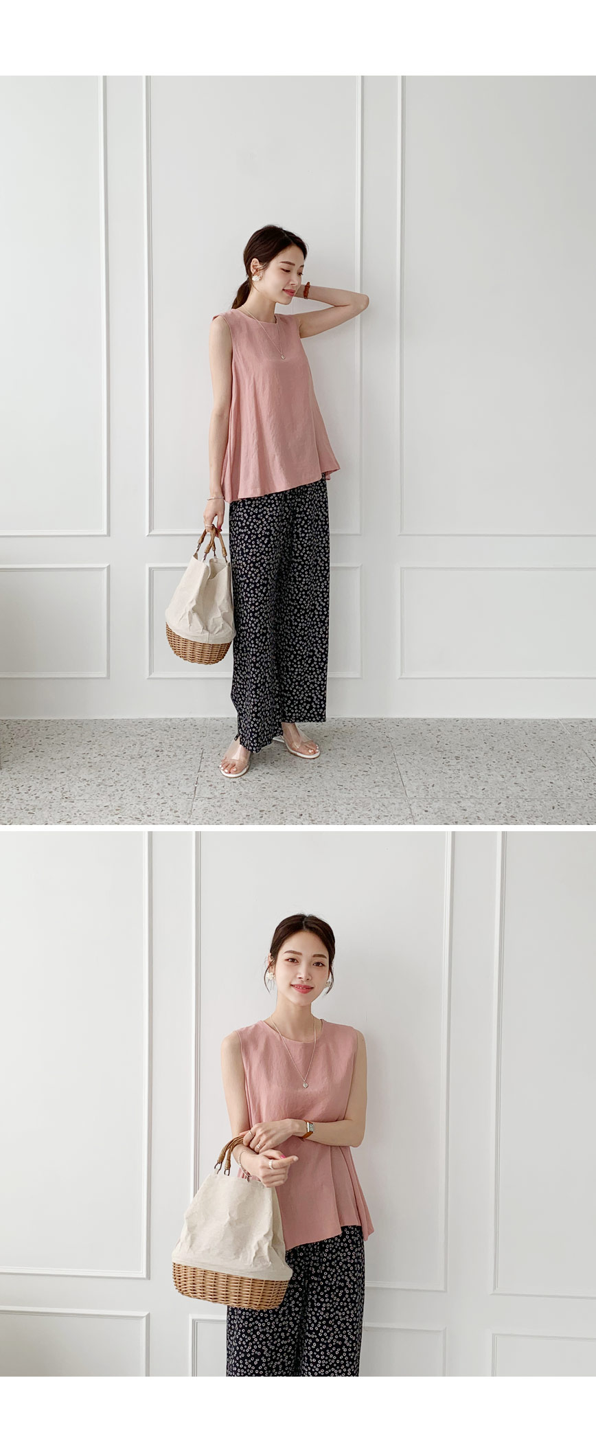 フローラルスリットパンツ・全4色 | DHOLIC PLUS | 詳細画像13