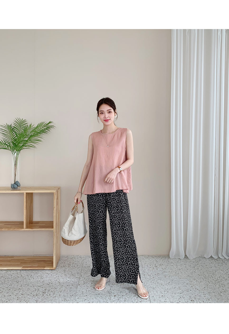 フローラルスリットパンツ・全4色 | DHOLIC PLUS | 詳細画像14