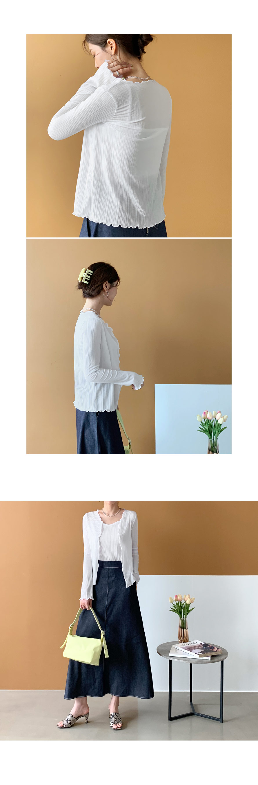 デニムAラインスカート・全1色 | DHOLIC PLUS | 詳細画像9