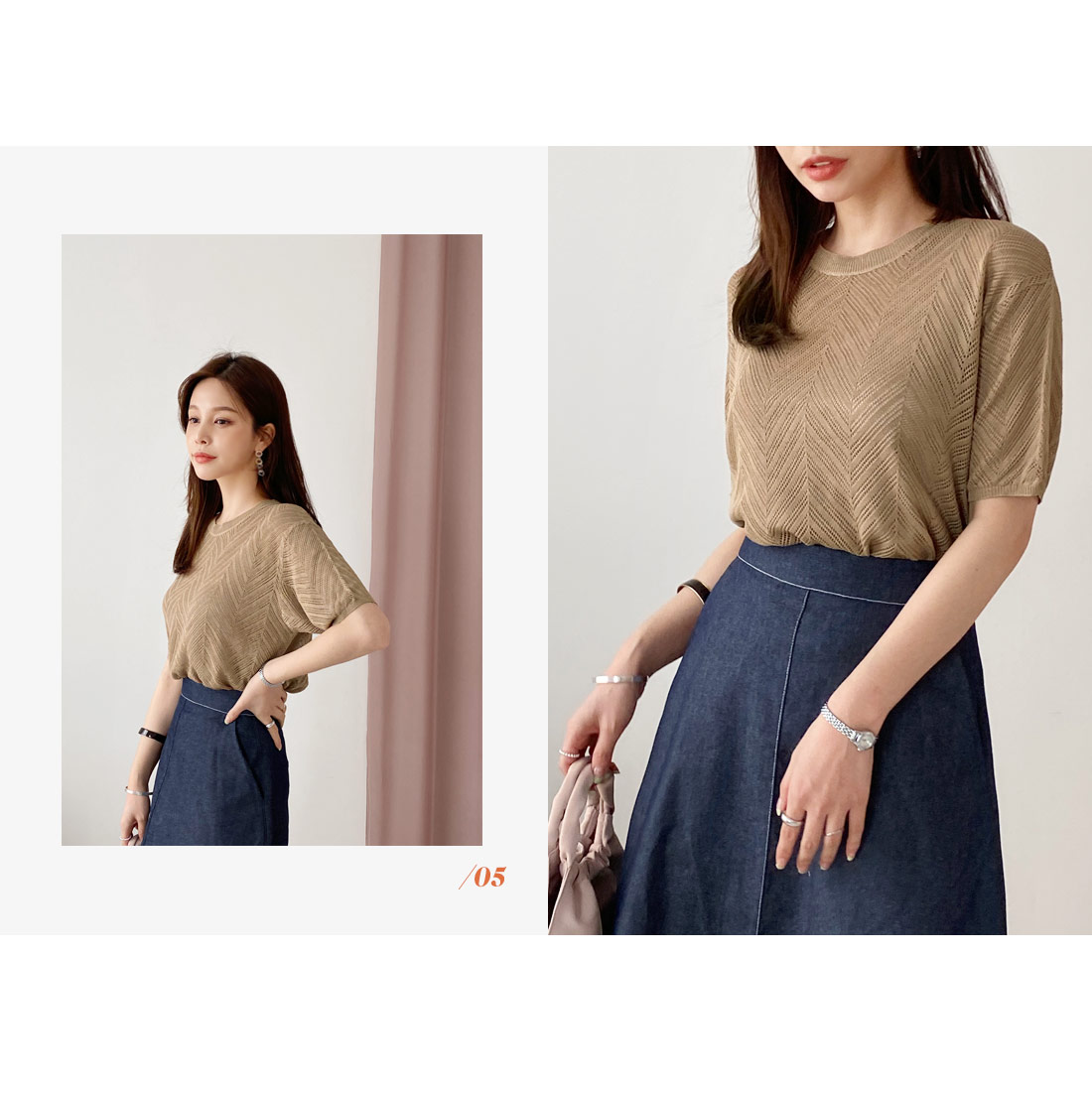 デニムAラインスカート・全1色 | DHOLIC PLUS | 詳細画像11