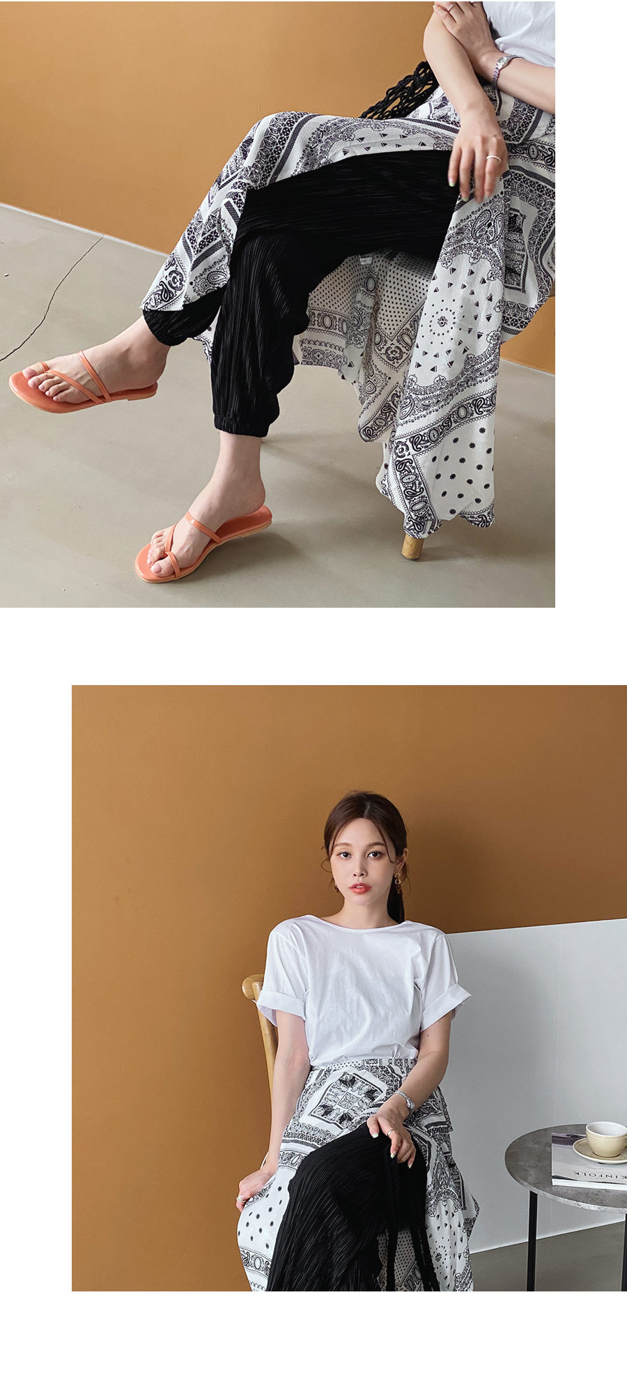 ペイズリーラップスカート・全3色 | DHOLIC PLUS | 詳細画像9