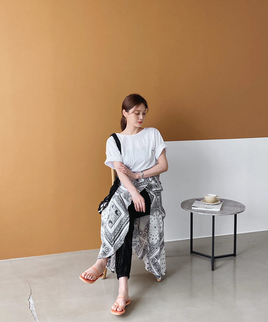 ペイズリーラップスカート・全3色 | DHOLIC PLUS | 詳細画像10